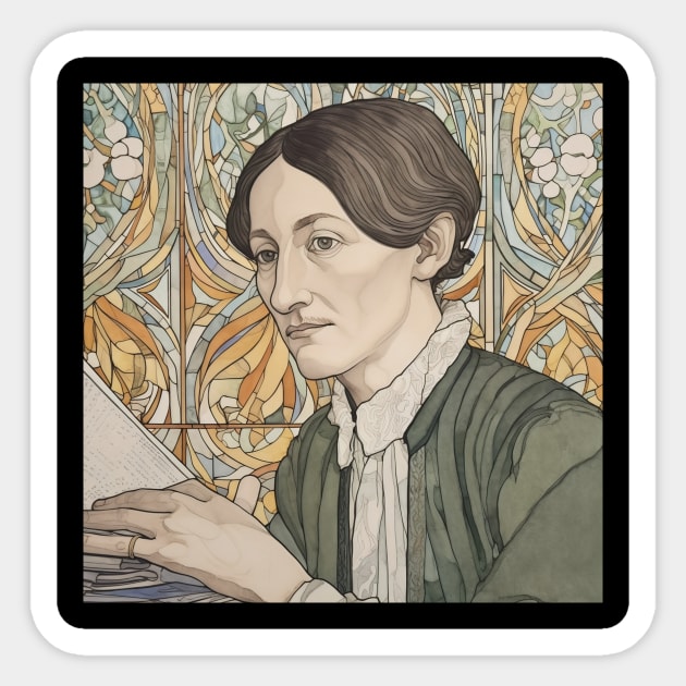 Judith Butler Sticker by ComicsFactory